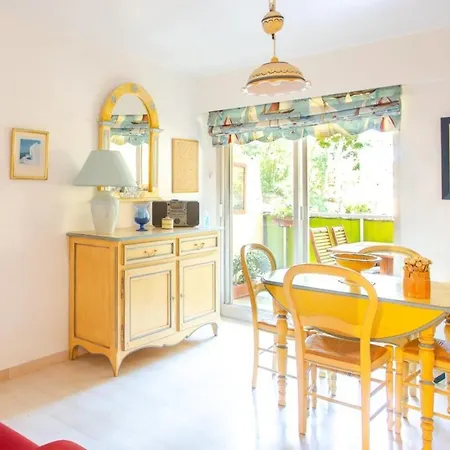 Furnished Studio With A Terrace & A Swimming Pool In A Charming Condominium アンティーブ